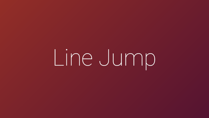 Line Jump icon