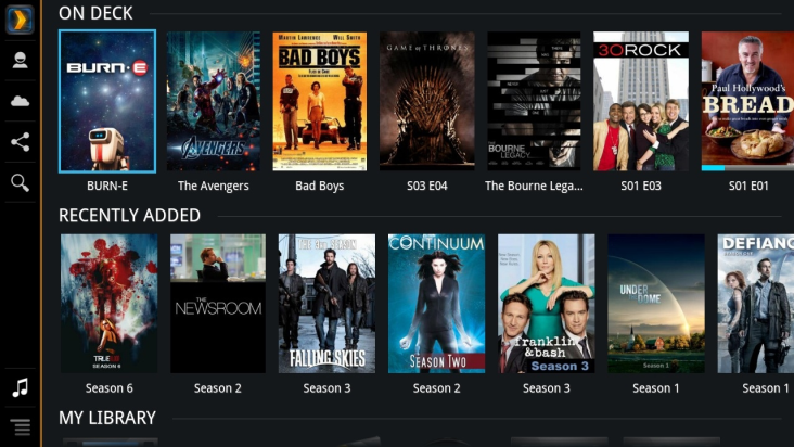 Plex screenshot