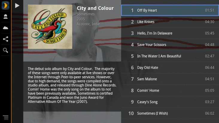 Plex screenshot