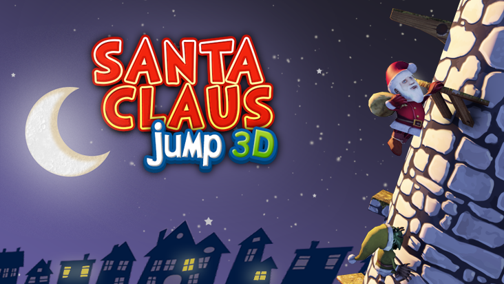Santa Jump 3D icon